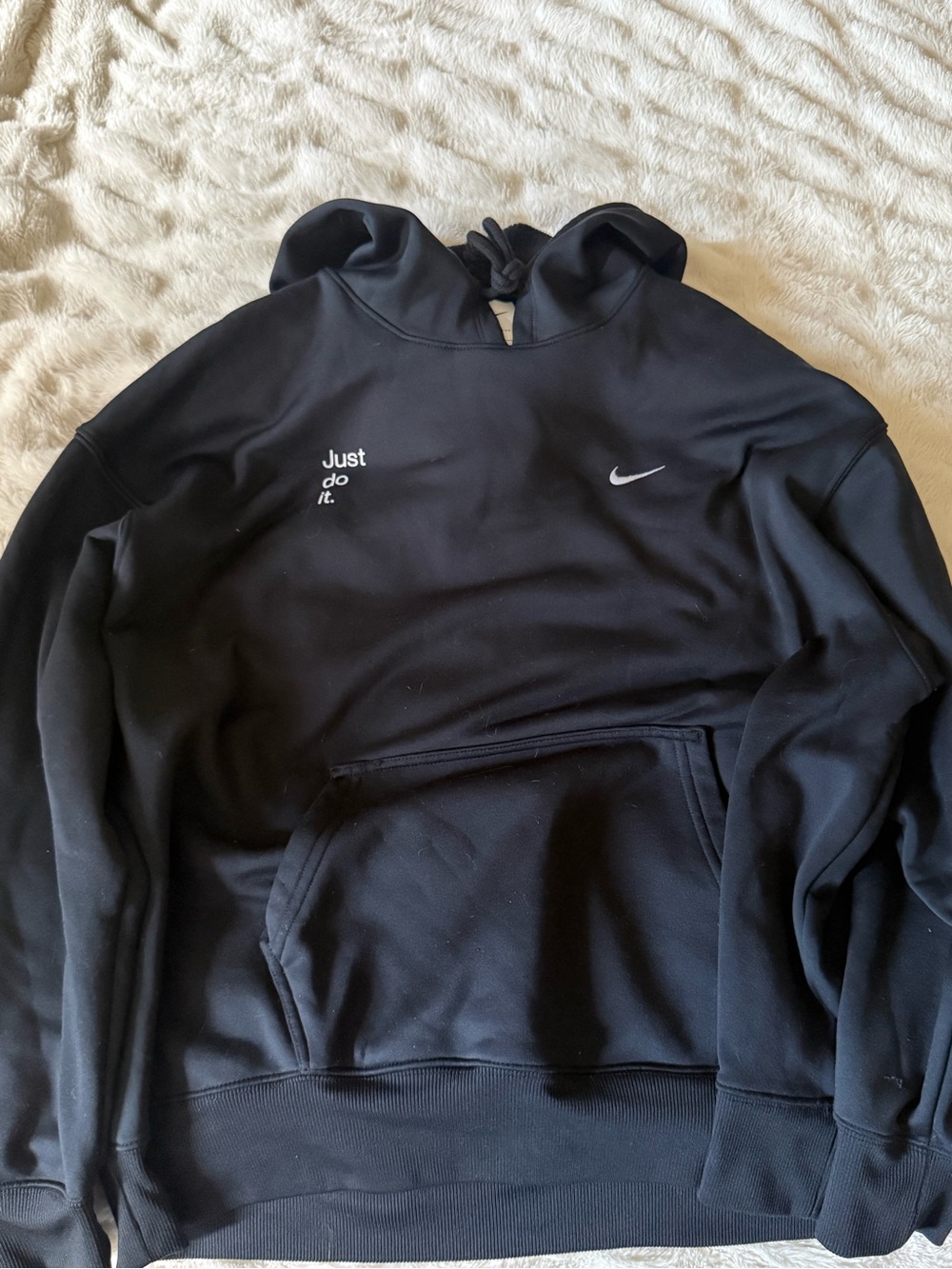 Nike Men’s or Women’s Black 'Just Do It.' Hoodie Sweatshirt